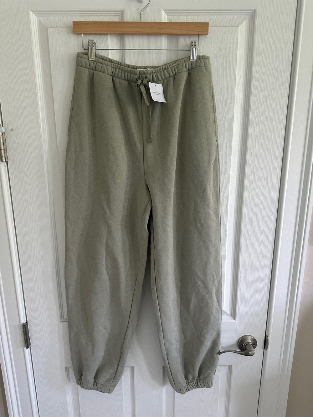 America Eagle Drawstring Jogger Pants NWT